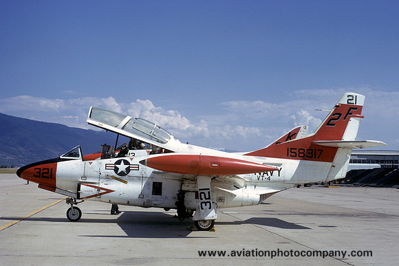 US Navy VT-4 North American T-2C Buckeye 158317/2F-321