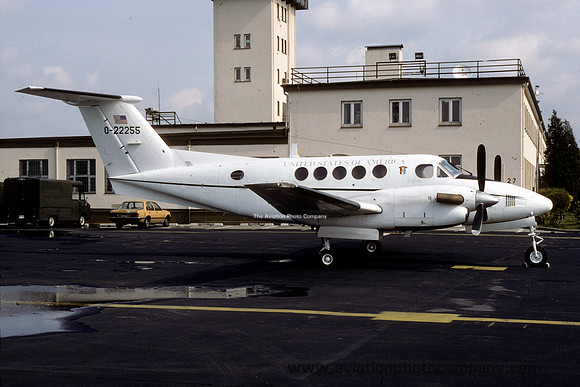 US Army V Corps Beech C-12C Huron 73-22255 at Rhein Main AB (1992)
