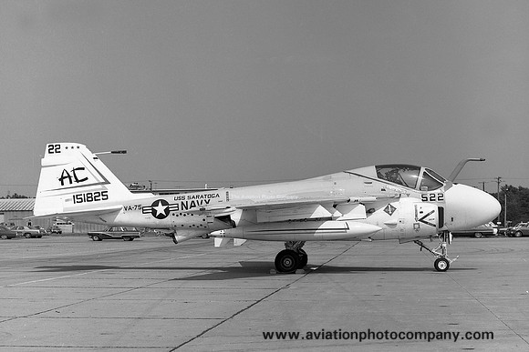 US Navy VA-75 Grumman KA-6D Intruder 151825/AC-522 (1974)
