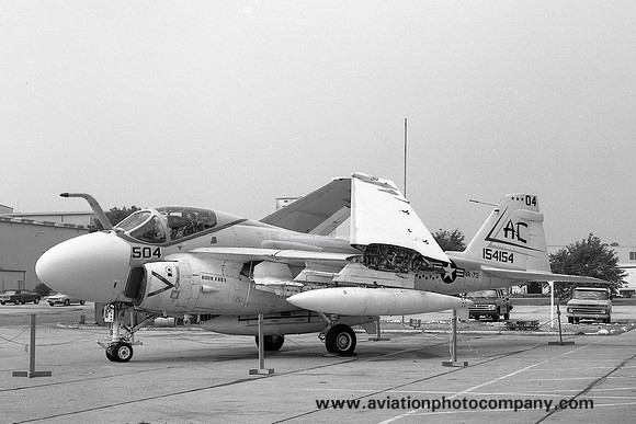 US Navy VA-75 Grumman A-6A Intruder 154154/AC-504 (1973)