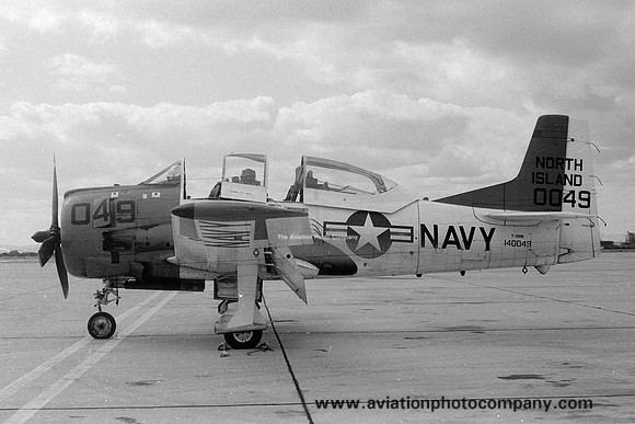 US Navy North Island North American T-28C Trojan 140049 (1972)