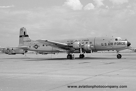 USAF 1370th Photo Mapping Wing Douglas RC-118A Liftmaster 53-3262 (1968)