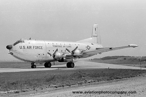 USAF Tennessee ANG 155 TAS Douglas C-124C Globemaster 52-1030 (1970)