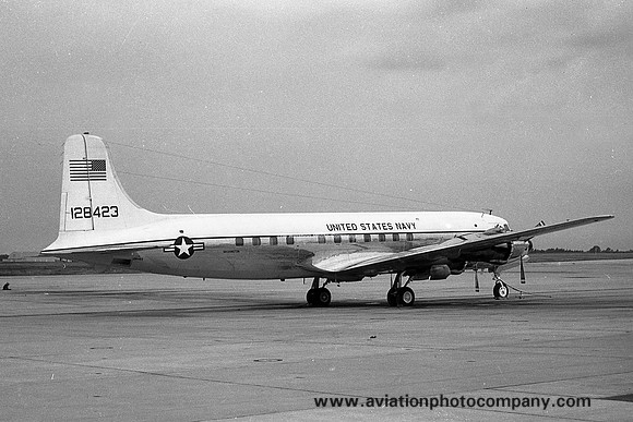 US Navy Douglas C-118B Liftmaster 128423 (1973)