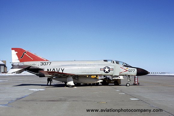 US Navy NATC McDonnell F-4J Phantom 153077 (1973)