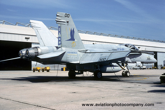 US Navy VFA-82 McDonnell Douglas F/A-18C Hornet 163467/AB-300 (1991)