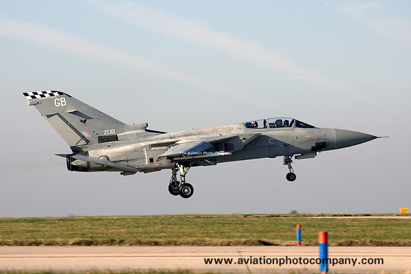 RAF 43 Squadron Panavia Tornado F.3 ZE161/GB (2007)