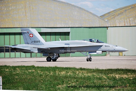 Swiss Air Force McDonnell Douglas F/A-18C Hornet J-5025 (2019)