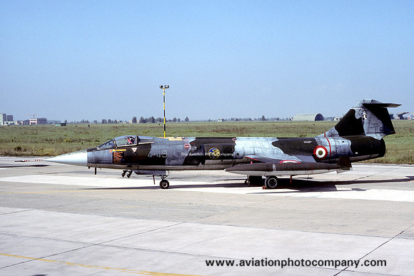 Italian Air Force 4 Stormo Lockheed F-104S Starfighter MM6782/4-49 (1989)
