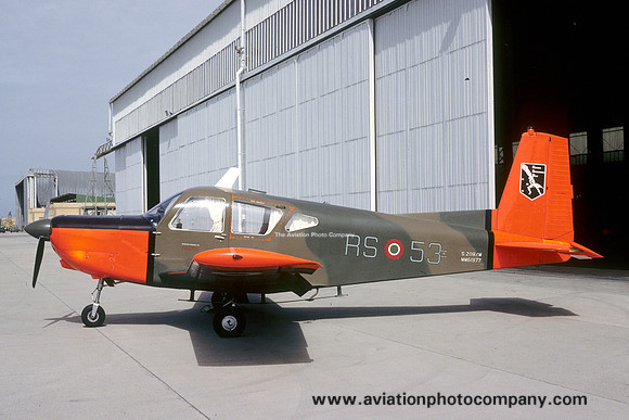 Italian Air Force RSV SIAI S-208M MM61977/RS-53 (1991)