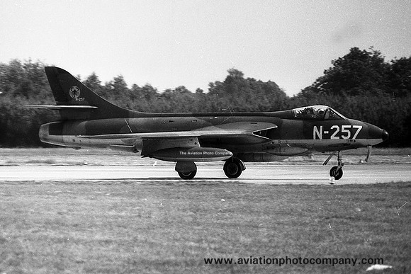 Dutch Air Force 325 Squadron Hawker Hunter F.6 N-257 (1966)