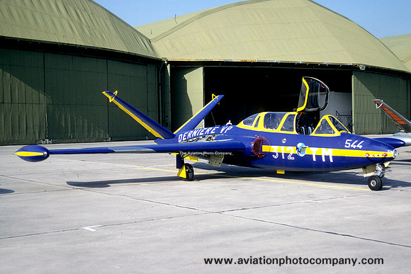 French Air Force GI312 Fouga CM.170 Magister 544/312-TM (1994)