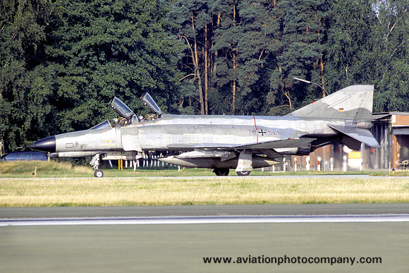 German Air Force JG72 McDonnell F-4F Phantom 38+54 (1994)