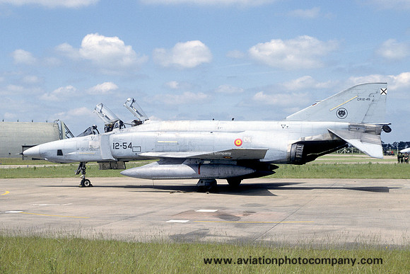 Spanish Air Force Ala 12 McDonnell RF-4C Phantom CR.12-45/12-54 (1993)