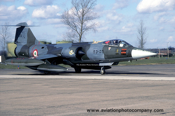 Italian Air Force 53 Stormo Lockheed F-104S Starfighter MM6943/53-05 (1995)