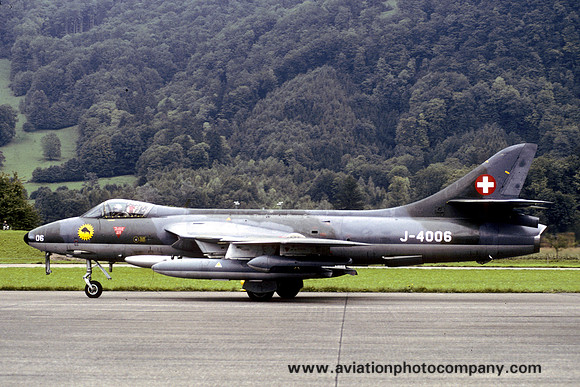 Swiss Air Force Hawker Hunter F.58 J-4006 (1994)