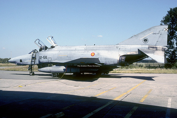 Spanish Air Force Ala 12 McDonnell RF-4C Phantom C.12-47/12-56 (1993)