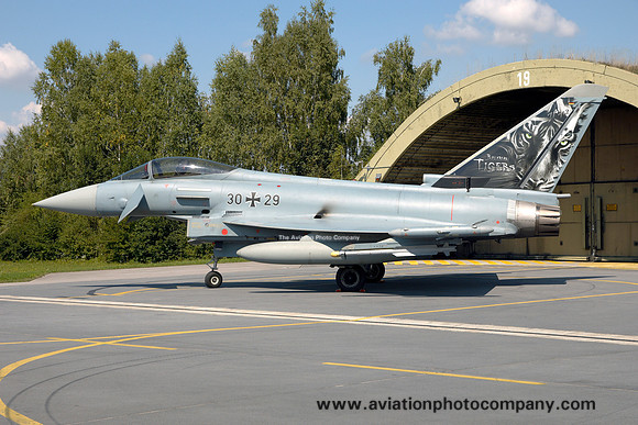 German Air Force JG74 Eurofighter EF-2000 30+29 at the Neuberg Open Day (2013)