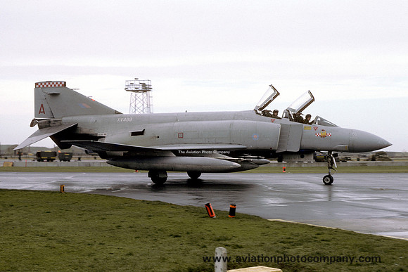 RAF 56 Squadron McDonnell F-4M Phantom FGR.2 XV489/A (1985)