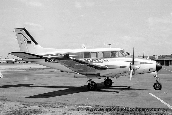 General Air Beech 80 Queen Air D-ICAW (1971)