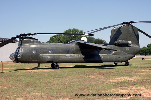 US Army Vertol CH-47A Chinook 65-07992 displayed at Fort Rucker (2011)