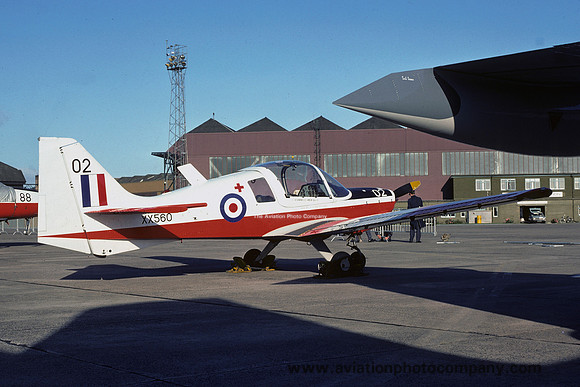RAF Glasgow UAS SAL Bulldog T.1 XX560/02 (1975)