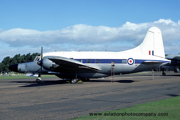 Royal Radar Establishment Vickers Varsity T.1 WF379 (1975)