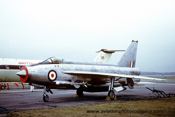 RAF English Electric Lightning F.3 XP697 at Farnborough (1964)