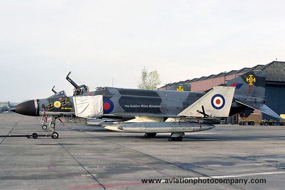 RAF 111 Squadron McDonnell F-4M Phantom FGR.2 XV437/F (1975)