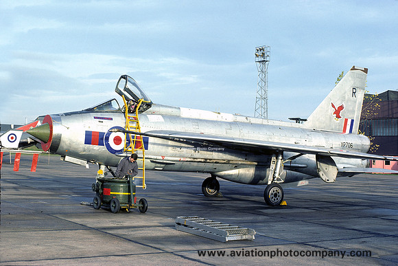 RAF 23 Squadron English Electric Lightning F.3 XP706/R (1975)