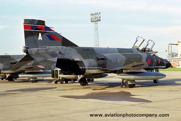RAF 23 Squadron McDonnell F-4M Phantom FGR.2 XV396/A (1975)
