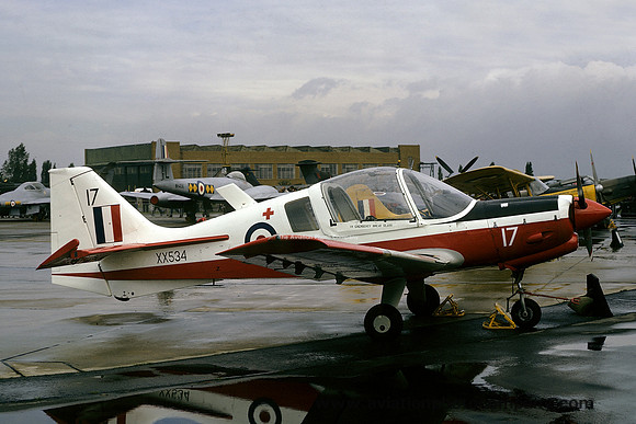 RAF 2 FTS SAL Bulldog T.1 XX534/17 (1974)