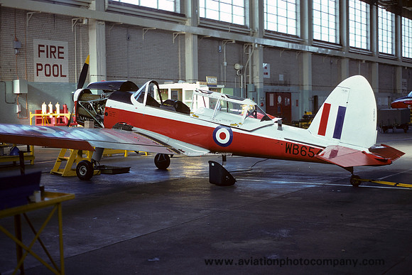 RAF 8 AEF DHC-1 Chipmunk T.10 WB654 (1976)