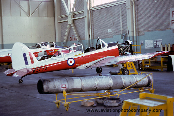 RAF 8 AEF DHC-1 Chipmunk T.10 WB739 (1976)