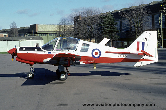 RAF Birmingham UAS SAL Bulldog T.1 XX668/A (1976)