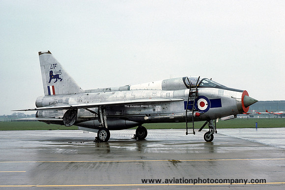 RAF LTF English Electric Lightning T.5 XS457 (1976)