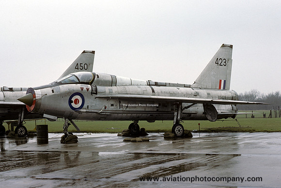 RAF English Electric Lightning T.5 XS423 (1976)