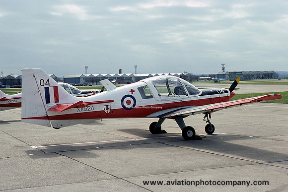 RAF London UAS SAL Bulldog T.1 XX524/04 (1976)