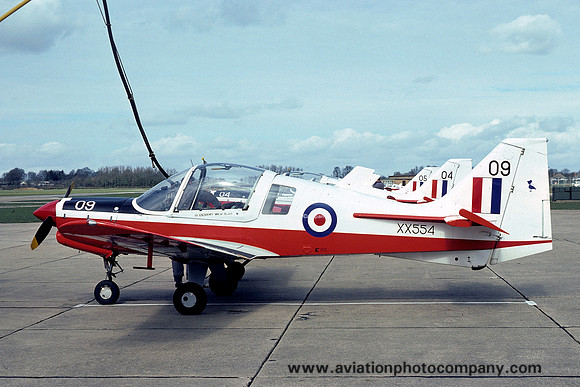 RAF London UAS SAL Bulldog T.1 XX554/09 (1976)
