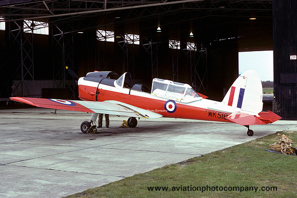 RAF 1 AEF DHC-1 Chipmunk T.10 WK518 (1976)