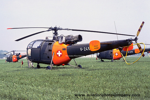 Swiss Air Force Sud Alouette III V-245 (1978)