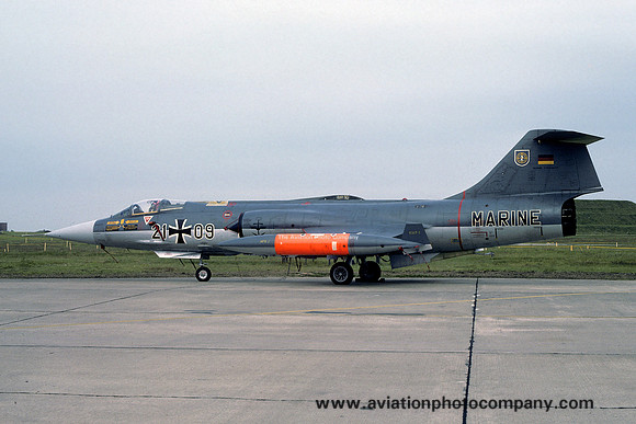 German Navy MFG2 Lockheed F-104G Starfighter 21+09 (1976)