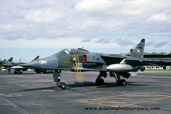 French Air Force EC7/3 Sepecat Jaguar A A31/7-IK at RAF Lossiemouth (1978)