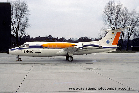 German Air Force EST61 HFB-320 Hansajet 16+07 (1981)
