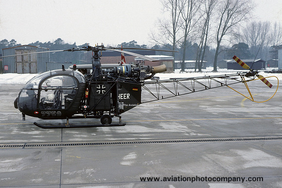 German Army Sud Alouette II 77+59 (1981)