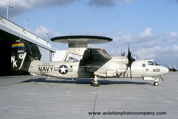 US Navy VAW-113 Grumman E-2C Hawkeye 161096/NJ-600 (1991)