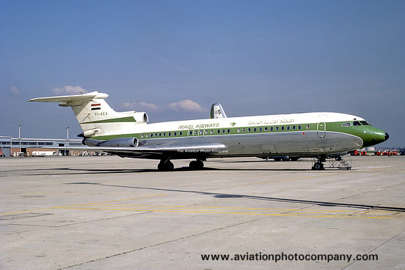 Iraqi Airways Hawker Siddeley Trident 1E YI-AEA (1971)