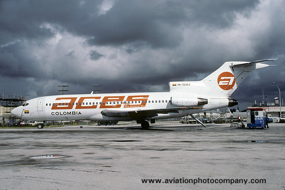 ACES Colombia Boeing 727-46 HK-3246X (1987)