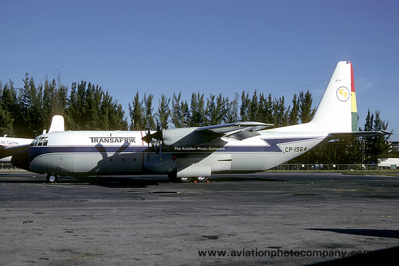 Transafrik International Lockheed L-100-30 Hercules CP-1564 (1988)