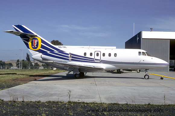 Carlton & United Breweries BAe 125-800A VH-IXL (1987)